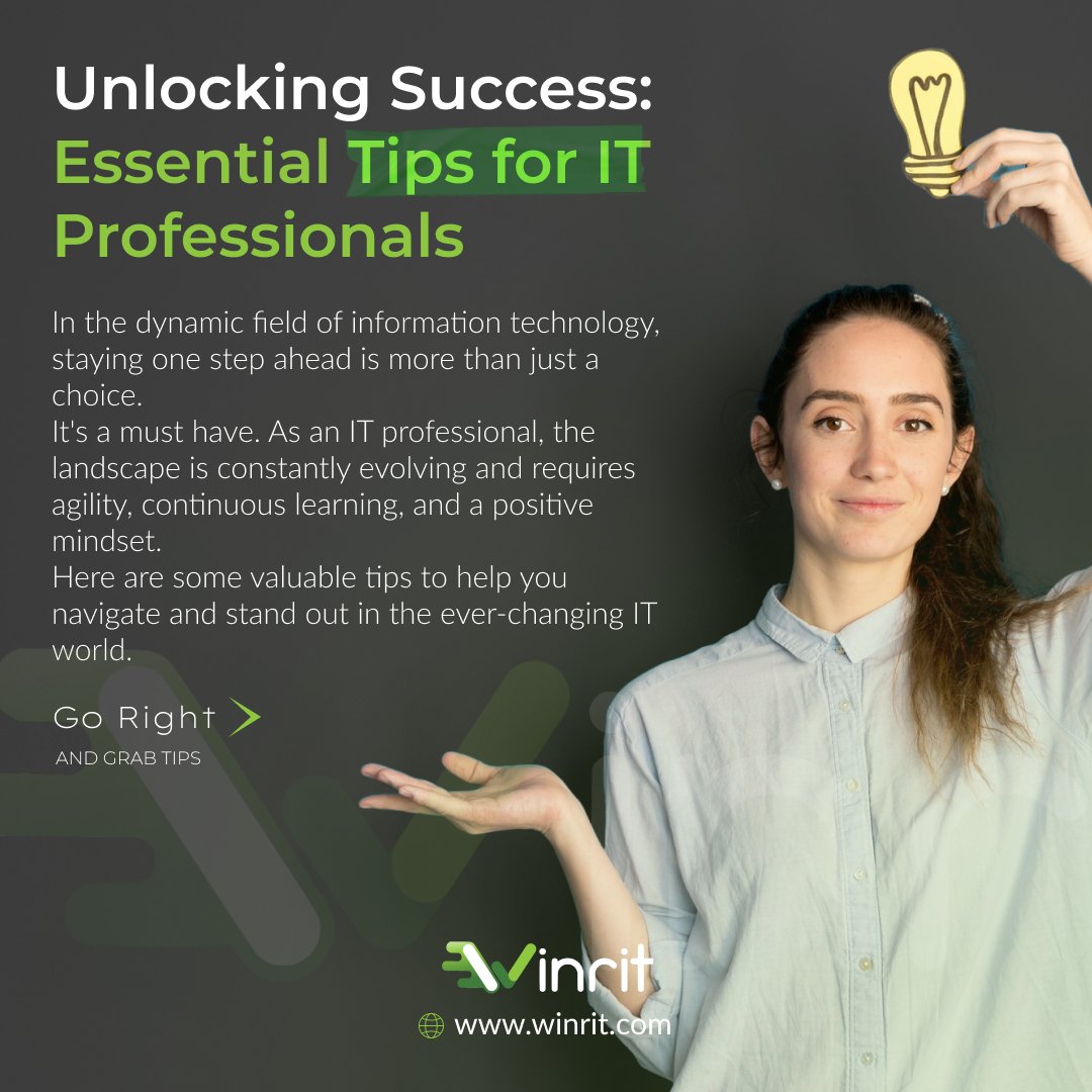 Unlocking Success: Essential Tips for IT Professionals